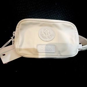 NWT Lululemon Team Canada Limited Edition Future Legacy Mini Belt Bag-White Opal
